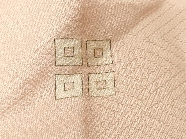 平和屋着物■訪問着　総刺繍　雪輪草花文　銀糸　正絹　逸品　CABH0432ev
