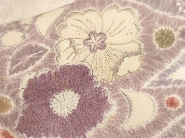 平和屋着物■中国三大刺繍　相良刺繍　訪問着　辻が花　正絹　逸品　CABH0436ev