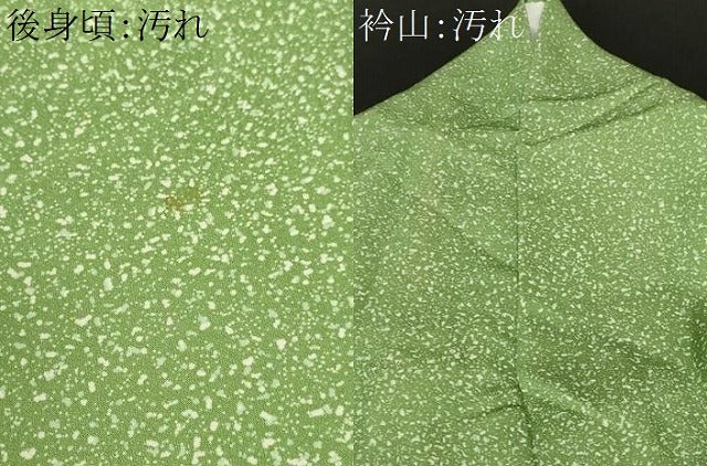 平和屋着物■上質な小紋　作家物　霰文　正絹　逸品　CABH0449ev