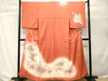 平和屋着物■訪問着　御所解文　暈し染め　正絹　逸品　CABH0462ev