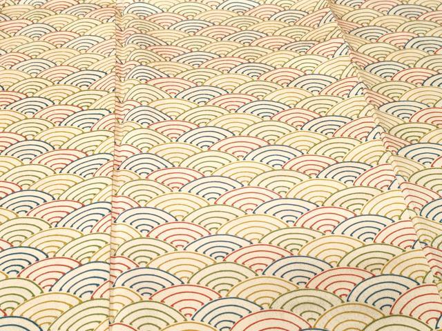 平和屋着物■訪問着　青海波文　正絹　逸品　CABH0464ev