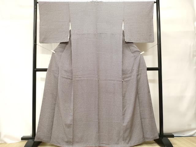 平和屋着物■上質な小紋　花尽くし文　やまと誂製　正絹　逸品　CABH0474ev