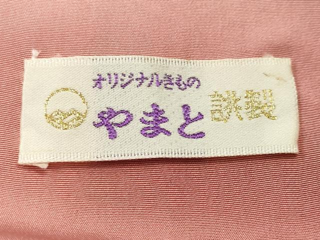 平和屋着物■上質な小紋　花尽くし文　やまと誂製　正絹　逸品　CABH0474ev