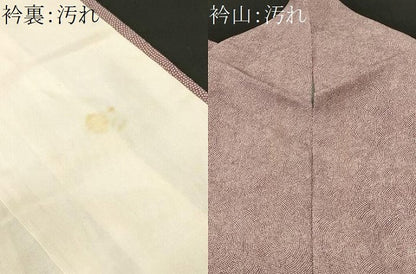 平和屋着物■江戸小紋　鮫小紋柄　正絹　逸品　CABH0477ev