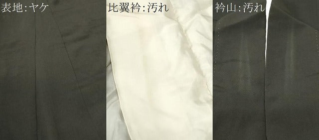 平和屋着物■豪華黒留袖　駒刺繍　絵巻草花文　金銀彩　正絹　逸品　CABH0480ev