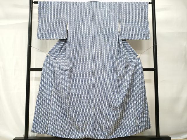 平和屋着物■上質な小紋　花菱文　正絹　逸品　CABH0482ev