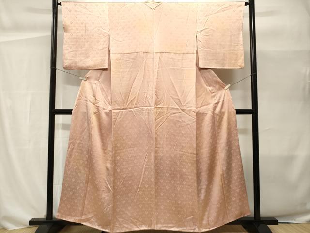 平和屋着物■上質な小紋　青海波花文　暈し染め　正絹　逸品　CABH0491ev