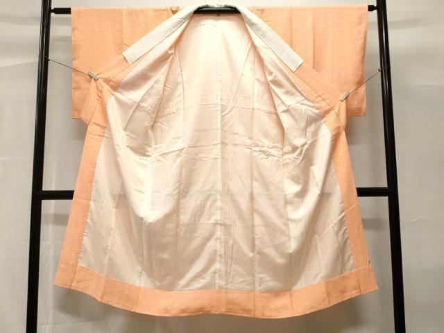 平和屋着物■長襦袢　袷　麻の葉文様　正絹　逸品　CABH0524ev