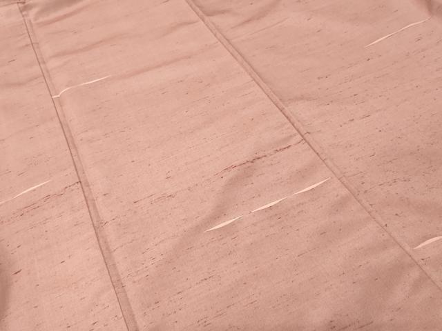 平和屋着物■上質な紬　横段文　正絹　逸品　CABH0574ev
