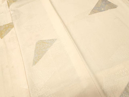 平和屋着物■長襦袢　袷　吉祥文　金銀糸　正絹　逸品　CABH0594ev