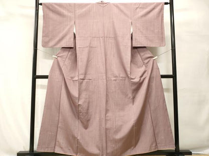 平和屋着物■上質な紬　簪間道　正絹　逸品　CABH0596ev