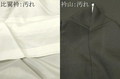 平和屋着物■豪華黒留袖　片輪車流水舟花文　松竹梅　正絹　逸品　CABH0648ev