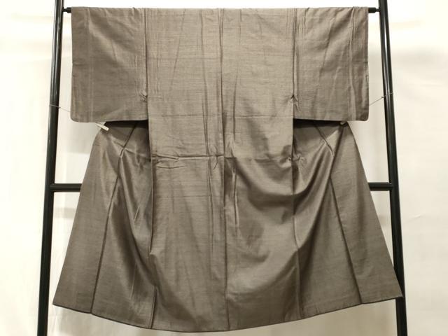 平和屋着物■男性　本場大島紬　80亀甲　総詰め　正絹　逸品　CABH0654ev