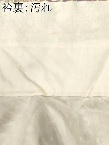平和屋着物■上質な小紋　地紙草花文　正絹　逸品　CABH0678ev
