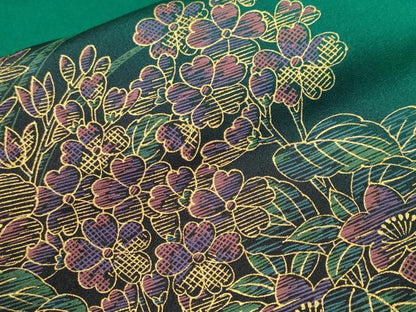 平和屋着物■豪華振袖　御所車花丸文　金彩　鈴乃屋扱い　正絹　逸品　CABH0688ev