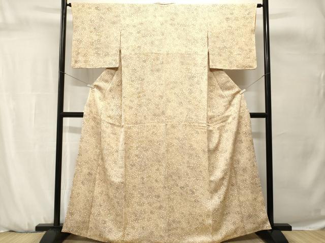 平和屋着物■上質な小紋　楓尽くし　正絹　逸品　CABH0700ev