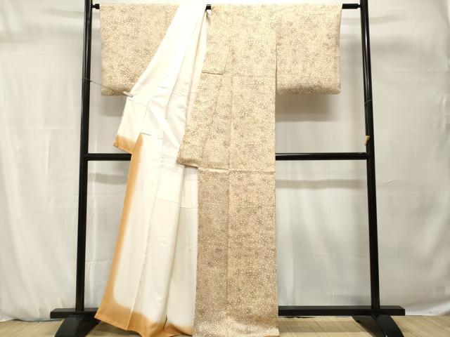 平和屋着物■上質な小紋　楓尽くし　正絹　逸品　CABH0700ev