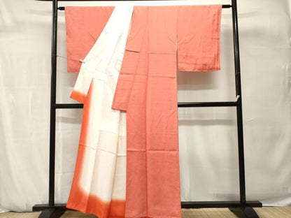 平和屋着物■江戸小紋　霞文　正絹　逸品　CABH0708ev