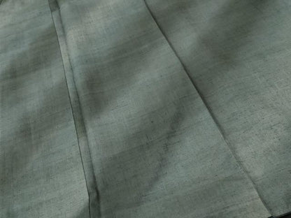 平和屋着物■上質な紬　霞斜線文　正絹　逸品　CABH0709ev