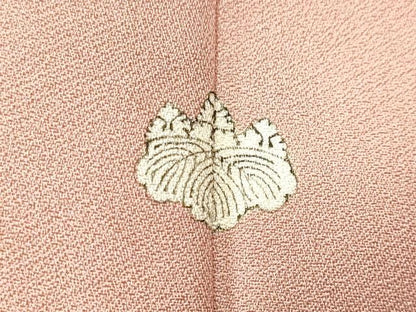 平和屋着物■訪問着　刺繍　松竹梅御所解文　金彩　ロング丈　正絹　逸品　CABH0710ev