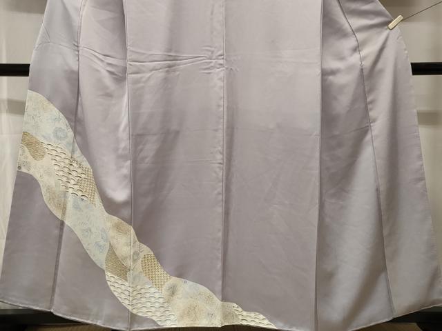 平和屋着物■訪問着　道長更紗吉祥花文　金彩　正絹　逸品　CABH0727ev