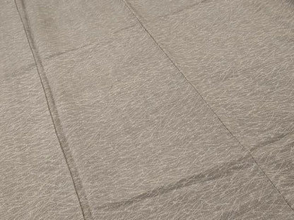 平和屋着物■上質な小紋　溢れ松葉文　鬼しぼ縮緬　正絹　逸品　CABH0729ev