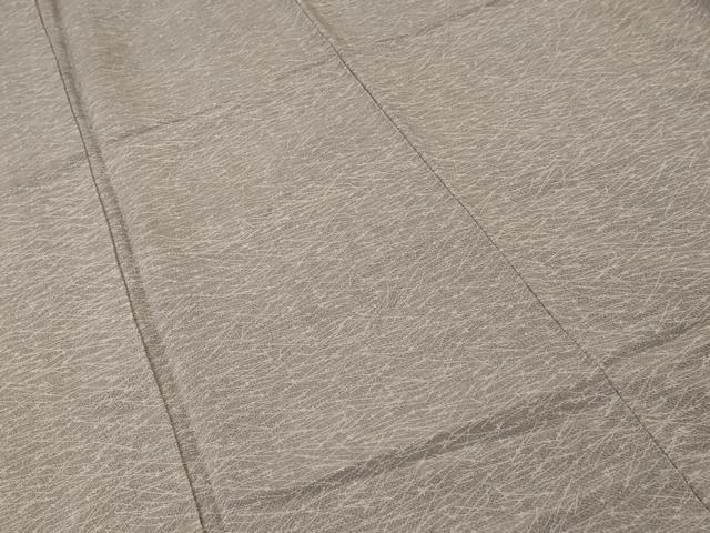 平和屋着物■上質な小紋　溢れ松葉文　鬼しぼ縮緬　正絹　逸品　CABH0729ev