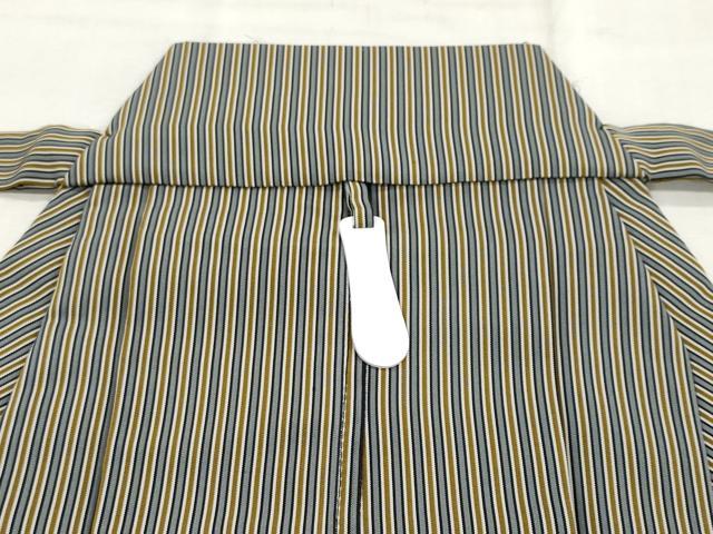 平和屋着物●男性　行灯袴　縞　正絹　逸品　CABH0752ev
