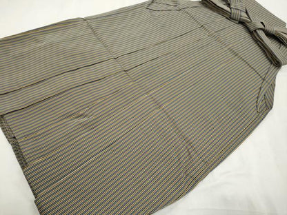 平和屋着物●男性　行灯袴　縞　正絹　逸品　CABH0752ev