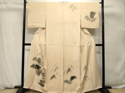 平和屋着物■訪問着　遠山御所解文　暈し染め　正絹　逸品　CABH0777ev