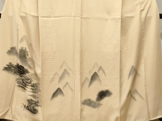 平和屋着物■訪問着　遠山御所解文　暈し染め　正絹　逸品　CABH0777ev