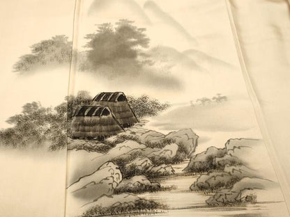 平和屋着物■訪問着　遠山御所解文　暈し染め　正絹　逸品　CABH0777ev