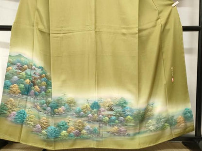 平和屋着物■豪華色留袖　作家物　離宮彩景　暈し染め　金彩　正絹　逸品　未使用　CABH0780ev