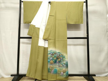 平和屋着物■豪華色留袖　作家物　離宮彩景　暈し染め　金彩　正絹　逸品　未使用　CABH0780ev