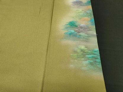 平和屋着物■豪華色留袖　作家物　離宮彩景　暈し染め　金彩　正絹　逸品　未使用　CABH0780ev