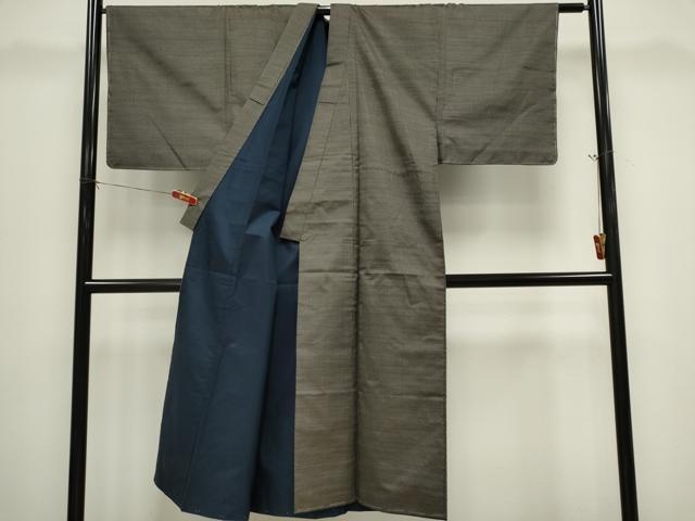 平和屋着物■男性　本場大島紬　アンサンブル　亀甲柄　正絹　逸品　未使用　CABH0808ou