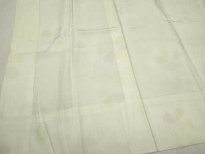 平和屋着物■長襦袢　無双仕立て　舞花文　暈し染め　正絹　逸品　CABH0819ou