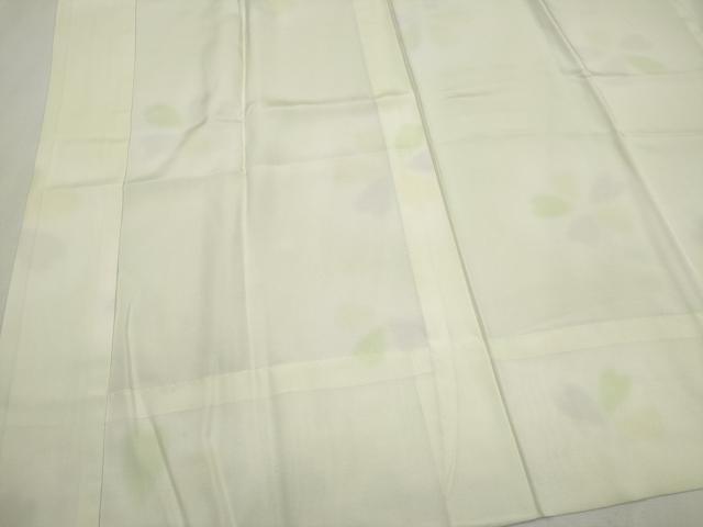 平和屋着物■長襦袢　無双仕立て　舞花文　暈し染め　正絹　逸品　CABH0819ou