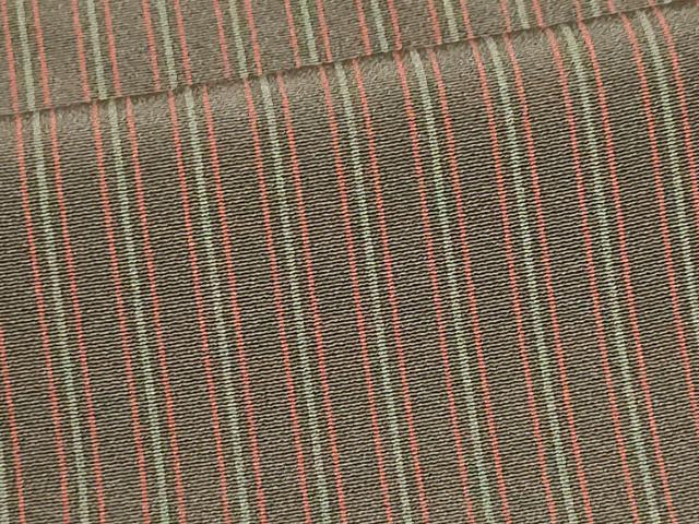 平和屋着物■上質な小紋 縞 正絹 逸品 CABH0836ou