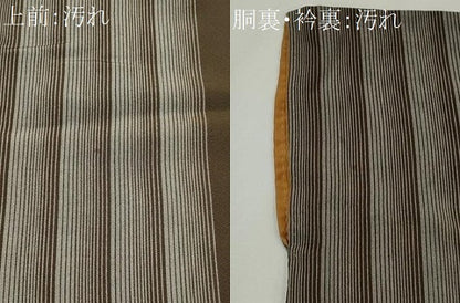 平和屋着物■上質な小紋　作家物　間道　正絹　逸品　CABH0841ou