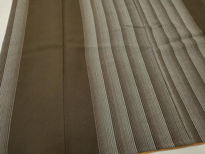 平和屋着物■上質な小紋　作家物　間道　正絹　逸品　CABH0841ou