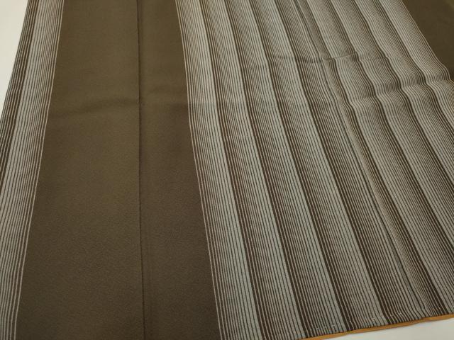 平和屋着物■上質な小紋　作家物　間道　正絹　逸品　CABH0841ou