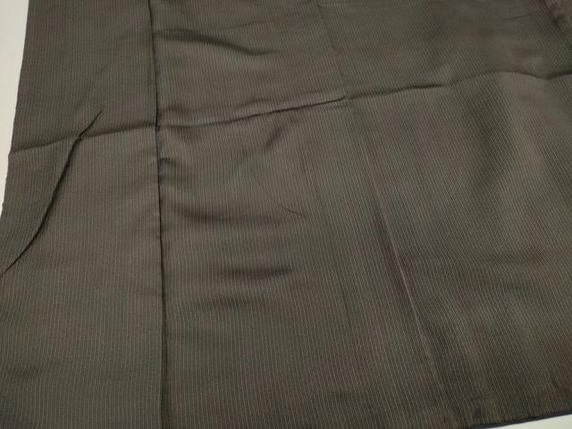 平和屋着物■男性 お召 縞 正絹 逸品 CABH0854ou