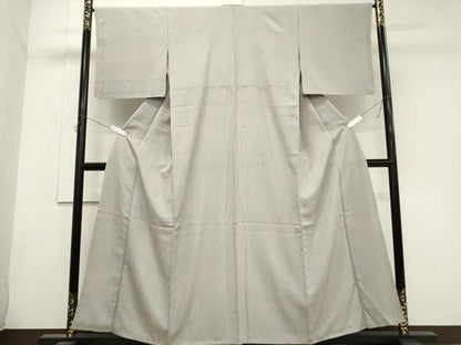 平和屋着物■上質な小紋　霞文　正絹　逸品　CABH0856ou