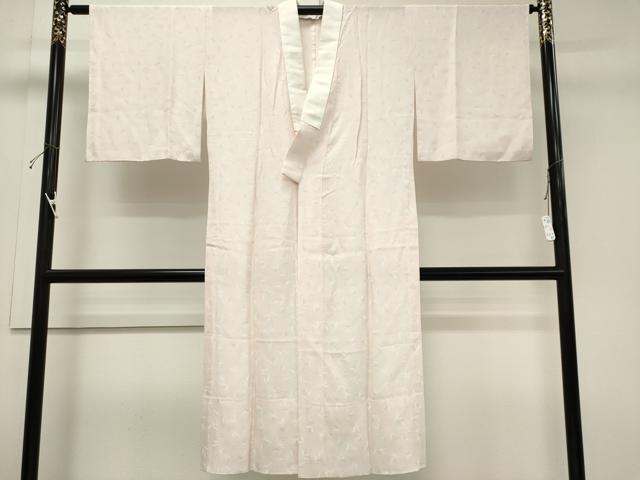 平和屋着物■長襦袢　無双仕立て　花唐草地紋　正絹　逸品　CABH0859ou
