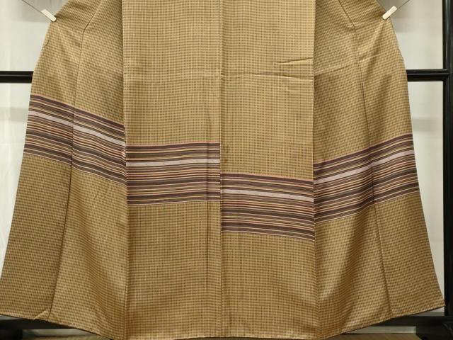 平和屋着物■訪問着　横段文　正絹　逸品　CABH0878ou