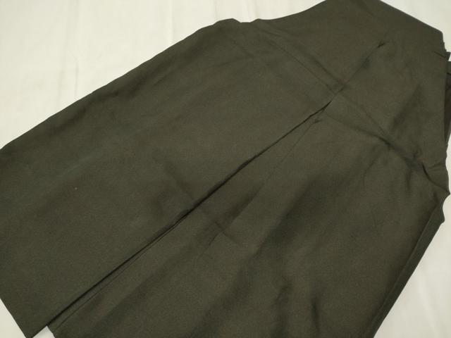 平和屋着物●男性　行灯袴　お召地　杢目文様　正絹　逸品　CABH0894ou