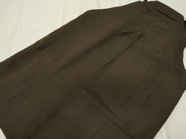 平和屋着物●男性　行灯袴　縞　正絹　逸品　CABH0895ou