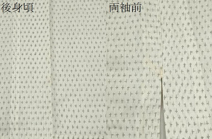 平和屋着物＊夏物　男性　小紋・浴衣兼用　霞文　CABH0902ou