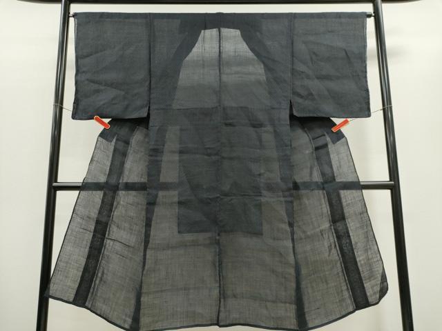 平和屋着物＊夏物　男性　上布　亀甲柄　麻　逸品　CABH0923ou 平和屋着物＊夏物 男性 上布 亀甲柄 麻 逸品 CABH0923ou